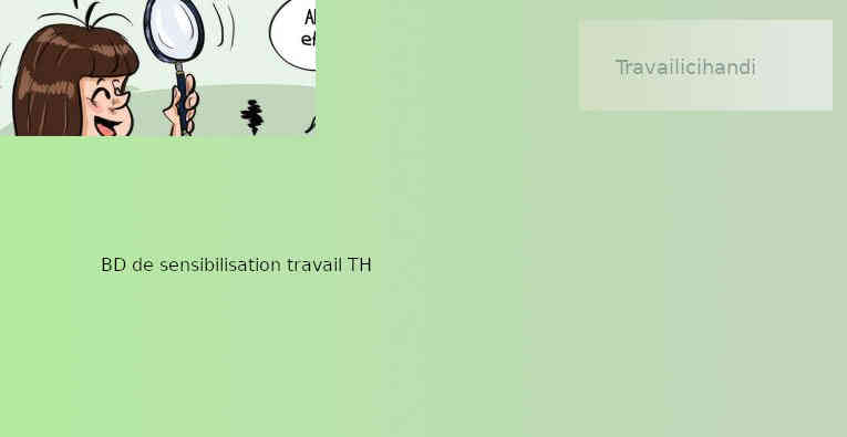 La BD de sensibilisation de la FIRAH recherche appliquée