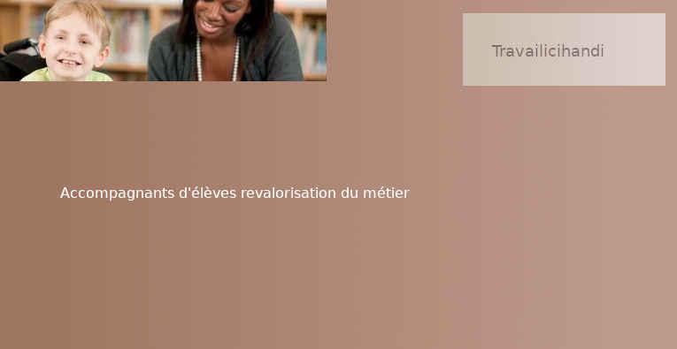 Vers un nouveau statut pour les aidants