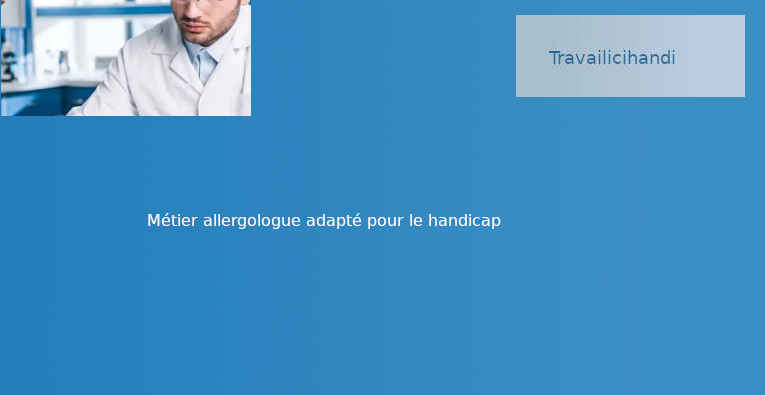 Métier allergologue